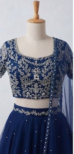 Premium Fron view lehenga set for festive occasions