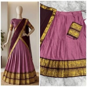 Traditional South Indian style lehenga